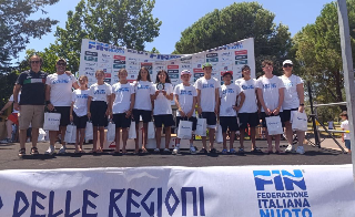 Nuoto: le Marche brillano al Trofeo delle Regioni con Pelusi e Mazzoni